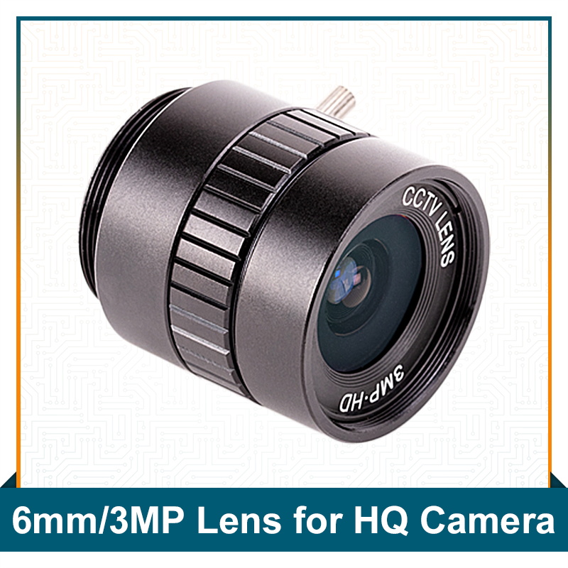 6mm/3MP Lens for HQ Camera